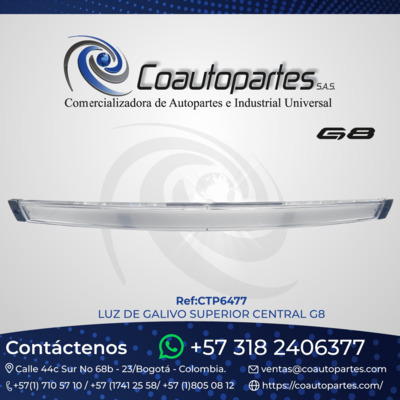 LUZ DE GALIVO SUPERIOR CENTRAL G8 10622739