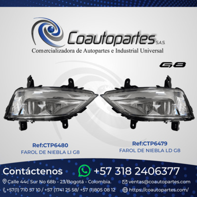 FAROL DE NIEBLA LI/LD G8