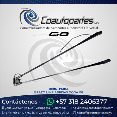 BRAZO LIMPIAPARABRISAS DOGA G8 11583019