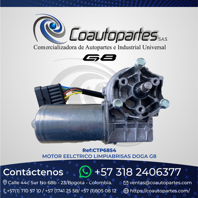MOTOR ELECTRICO LIMPIAPARABRISAS DOGA G8 11585921