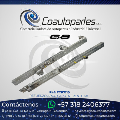 REFUERZO ARCO CAPOTA FRENTE G8 11969013