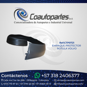 EMPAQUE PROTECTOR ROTULA VOLVO ED-0230-6 REF: CLC FE 019 IZQUIERDA