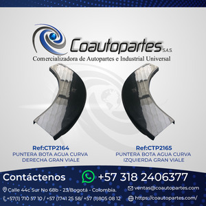 PUNTERA BOTA AGUA CURVA IZQUIERDA GRAN VIALE 12330020-7