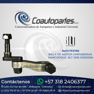 BIELA DE MOTOR LIMPIABRISAS MARCOPOLO BLT 50350056