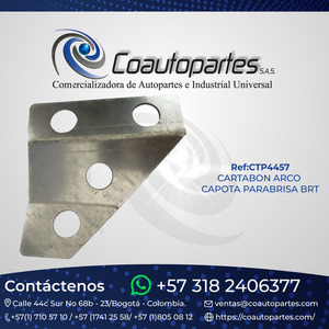 CARTABON ARCO CAPOTA PARABRISA BRT 11271170