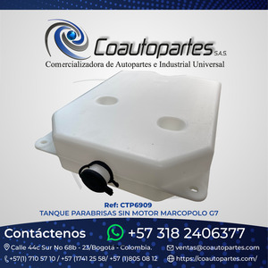 TANQUE PARABRISAS SIN MOTOR MARCOPOLO G7