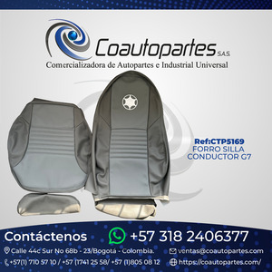 FORRO SILLA CONDUCTOR G7 10778984
