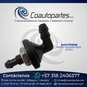 GRIFO PASAMUROS DOGA API0080002