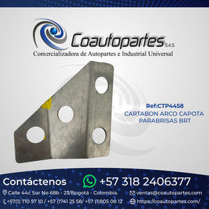 CARTABON ARCO CAPOTA PARABRISA BRT 11270855