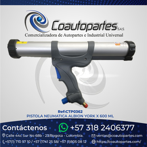 PISTOLA NEUMATICA ALBION YORK X 600 ML NEWBORN 710AL-20