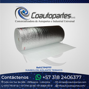 JUMBOLON AISLANTE TERMICO 12 mm METALIZADO
