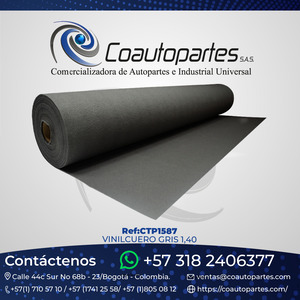 VINILCUERO GRIS 1,40