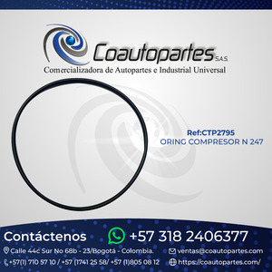 ORING COMPRESOR 247