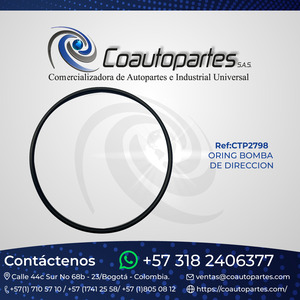 ORING BOMBA DE DIRECCION 149
