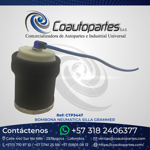 BOMBONA NEUMATICA SILLA GRAMMER