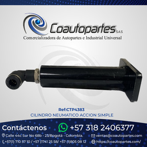 CILINDRO NEUMATICO ACCION SIMPLE 17241091