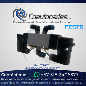 ELECTROVALVULA FESTO 24V 23146794 33260074 11631600