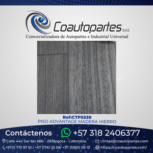 PISO ADVANTAGE MADERA HIERRO