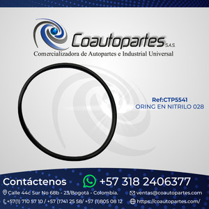ORING EN NITRILO 028