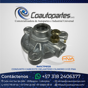 CONJUNTO CABEZOTE DELANTERO CILINDRO 2-1/2 FNA 100033