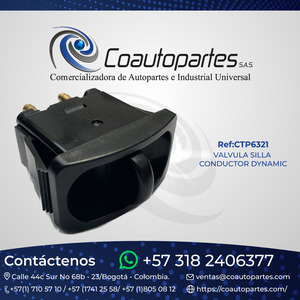 VALVULA SILLA CONDUCTOR DYNAMIC