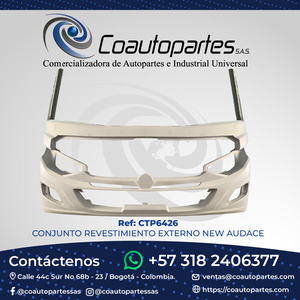 CONJUNTO REVESTIMIENTO EXTERNO NEW AUDACE 11891935