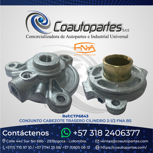 CONJUNTO CABEZOTE TRASERO CILINDRO 2-1/2 FNA 103850 BS