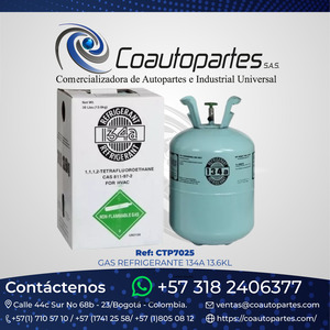 GAS REFIGERANTE 134 A 13,6 KL