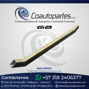 TUBO DEL PARACHOQUES G8 11969015