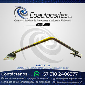 CONJUNTO BRAZO BARRA ESTABILIZADORA G8 11484605