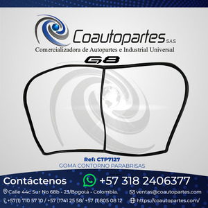GOMA CONTORNO PARABRISAS G8 12736332