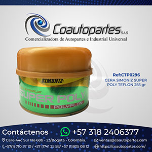 CERA SIMONIZ SUPER POLY TEFLON 255 gr