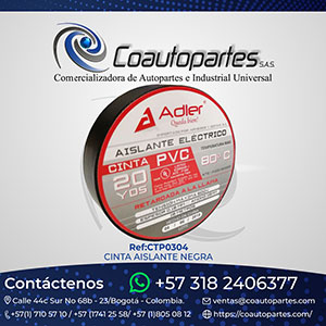 CINTA AISLANTE NEGRA * 20Y VESTA