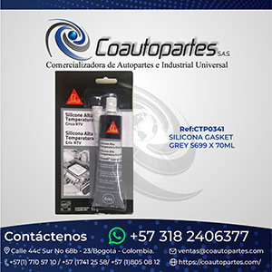 LOCTITE SILICONA GREY 5699 X 70ML