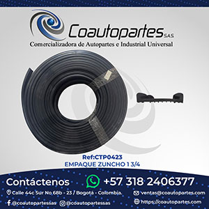 EMPAQUE ZUNCHO NEGRO 14 MM