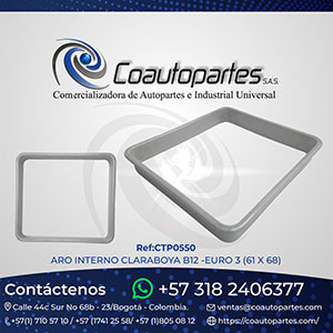 ARO INTERNO CLARABOYA B12 -EURO 3 (61 X 68)