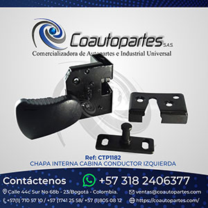 CHAPA INTERNA CABINA CONDUCTOR IZQUIERDA