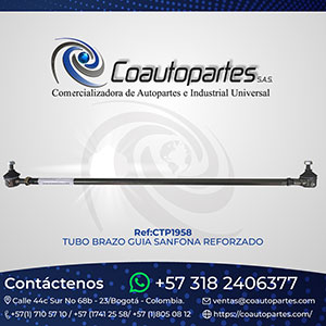 TUBO BRAZO GUIA SANFONA REFORZADO SIN OMEGAS