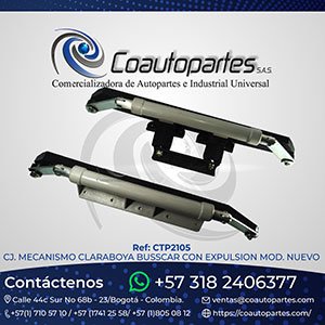 CJ. MECANISMO CLARABOYA BUSSCAR CON EXPULSION MOD. NUEVO
