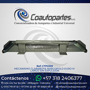 MECANISMO CLARABOYA MARCOPOLO EURO IV LARGO SIN EXPULSION