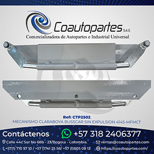 MECANISMO CLARABOYA BUSSCAR SIN EXPULSION