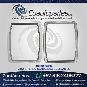 ARO INTERNO CLARABOYA BUSSCAR 71 * 68