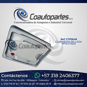 CLARABOYA SELLADA INYECTADA