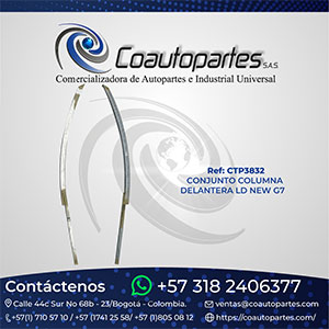 CONJUNTO COLUMNA DELANTERA LD NEW G7