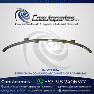 ESTRUCTURA CONJUNTO ARCO INFERIOR PARABRISAS