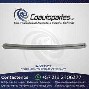 CERRAMIENTO REBAJE CENEFA G7