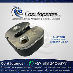 CERRADURA EXTERNA L.D G7