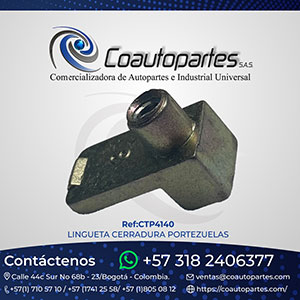 LINGUETA CERRADURA PORTEZUELAS