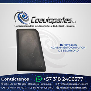 ACABAMIENTO CINTURON DE SEGURIDAD