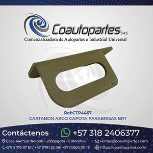 CARTABON ARCO CAPOTA PARABRISA BRT